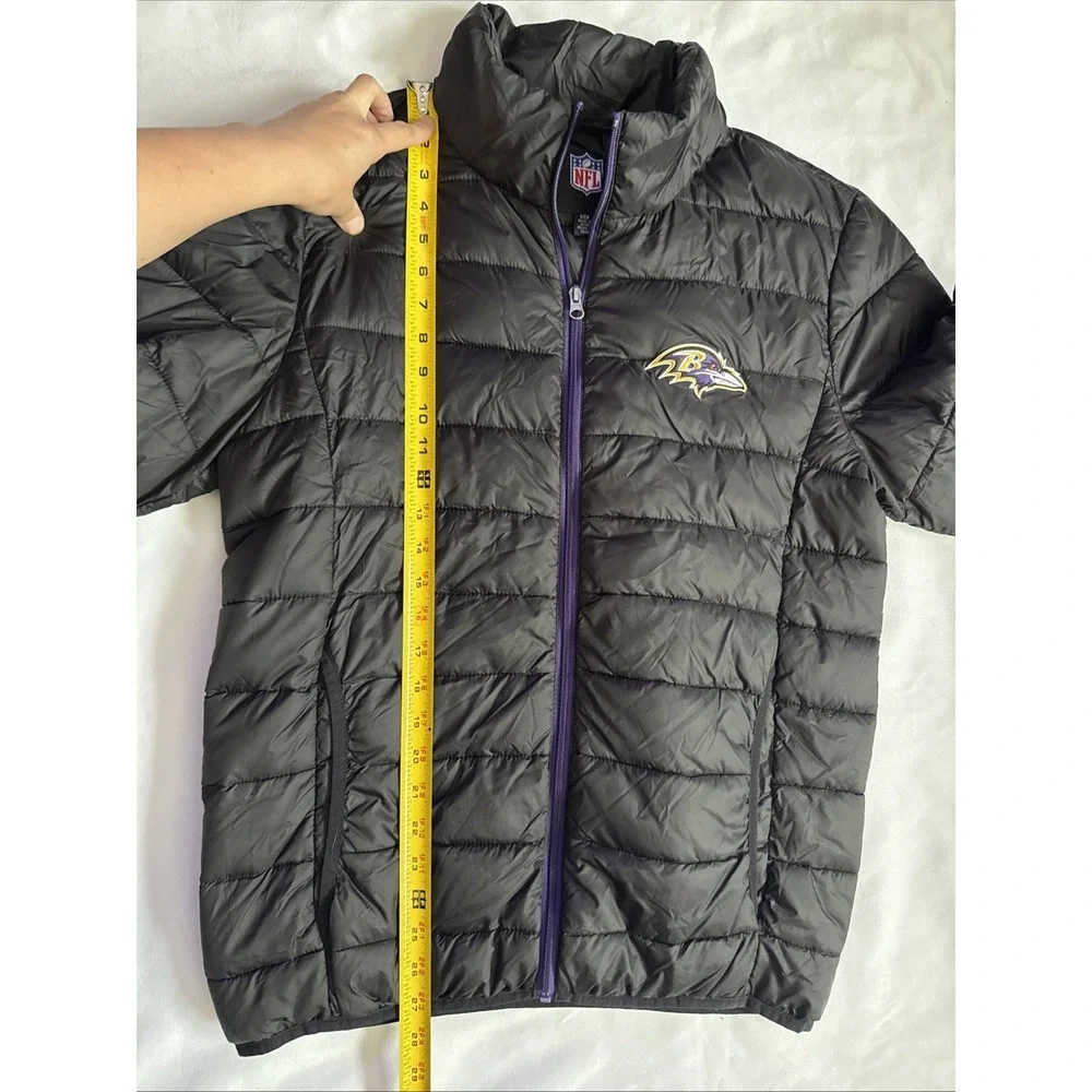 Baltimore Ravens Puffer Jacket Coat NFL Men's Size Small